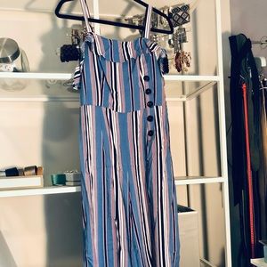 🌺 Medium striped Jumpsuit from Target! EUC